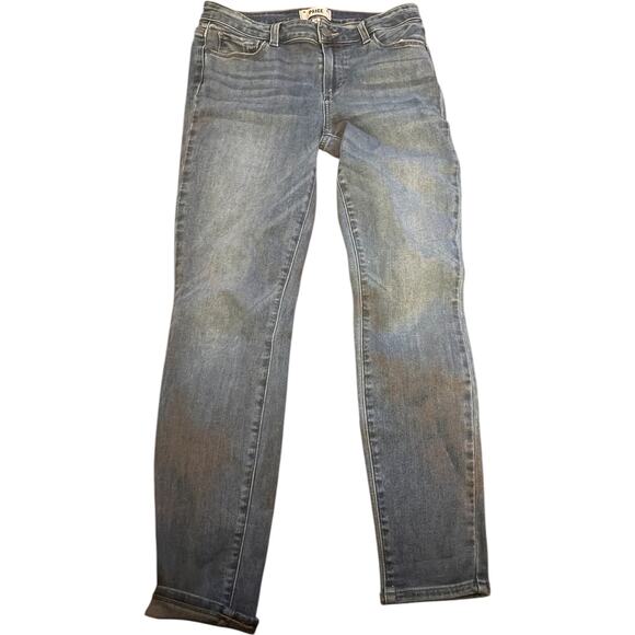 PAIGE Women's Verdugo Ankle Button Fly Mid-Rise Jeans, Women's Size 28 - Picture 1 of 7